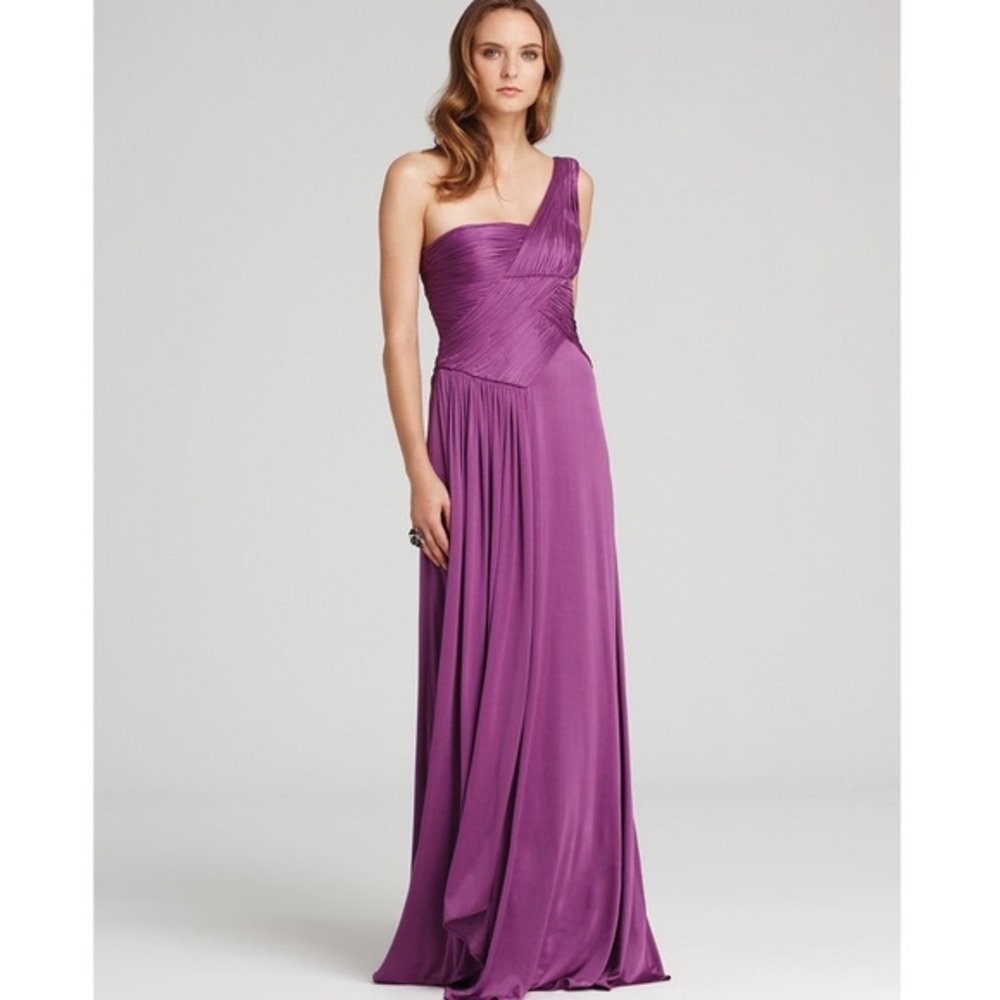 BCBG Nikita Purple Gown Small NWT